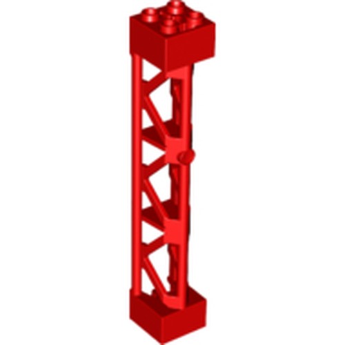 LEGO 95347 Support 2 x 2 x 10 Girder Triangular Vertical - Type 4 - 3 Posts, 3 Sections - Main Product Image