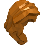 LEGO 85974 Minifigure, Hair Female Mid-Length with Part over Right Shoulder - Main Product Image