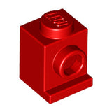 LEGO 4070 Brick, Modified 1 x 1 with Headlight in Red - Authentic LEGO Part
