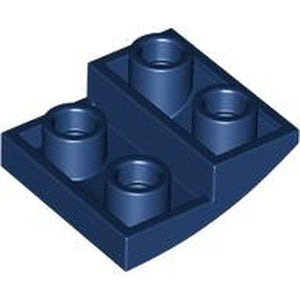 LEGO 32803 Slope, Curved 2 x 2 x 2/3 Inverted in Dark Blue - Authentic LEGO Part