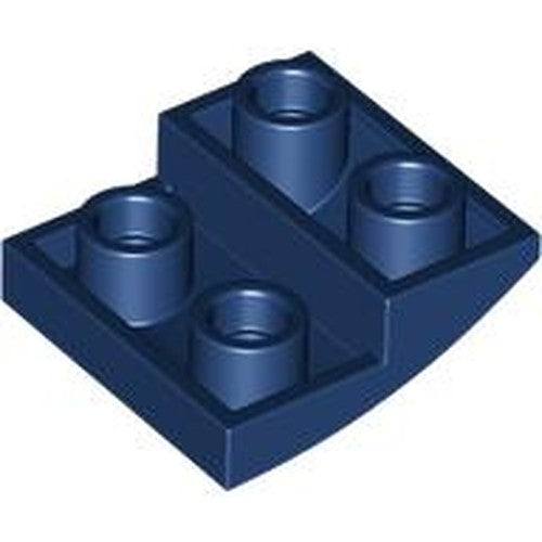 LEGO 32803 Slope, Curved 2 x 2 x 2/3 Inverted in Dark Blue - Authentic LEGO Part
