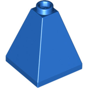LEGO 3688 Slope 75 2 x 2 x 2 Quadruple Convex in Blue - Authentic LEGO Part