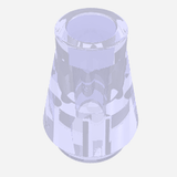 LEGO 4589 Cone 1 x 1 in Trans-Purple - Authentic LEGO Part