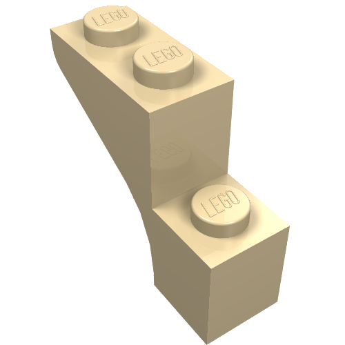 LEGO 88292 Arch 1 x 3 x 2 in Tan - Authentic LEGO Part