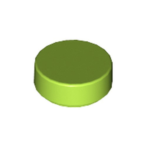 LEGO 98138 Tile, Round 1 x 1 in Lime - Authentic LEGO Part