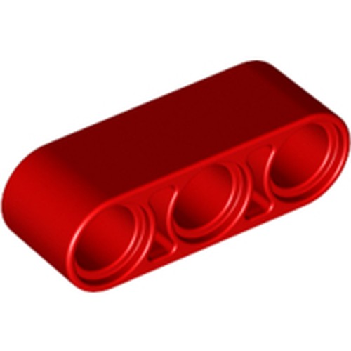 LEGO 32523 Technic, Liftarm Thick 1 x 3 in Red - Authentic LEGO Part