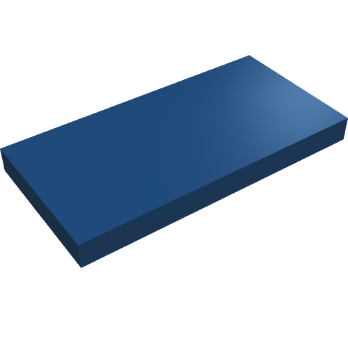 LEGO 87079 Tile 2 x 4 in Dark Blue - Authentic LEGO Part