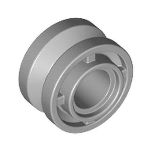 LEGO 42610 Light Bluish Gray Wheel 11mm D. x 8mm with Center Groove, 4 Spokes in Light Bluish Gray - Authentic LEGO Part