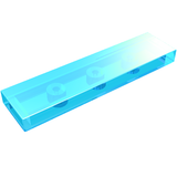 LEGO 2431 Tile 1 x 4 in Trans-Light Blue - Authentic LEGO Part