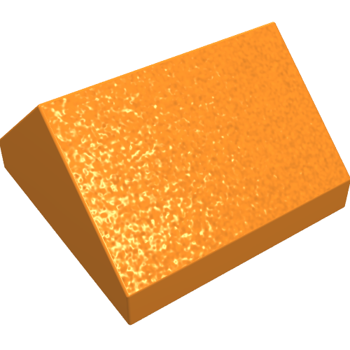LEGO 3043 Slope 45 2 x 2 Double in Orange - Authentic LEGO Part