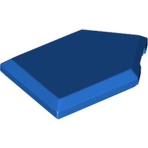 LEGO 22385 Tile, Modified 2 x 3 Pentagonal in Blue - Authentic LEGO Part