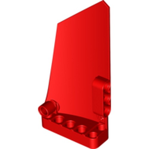 LEGO 64682 Technic, Panel Fairing #18 Large Smooth, Side B in Red - Authentic LEGO Part