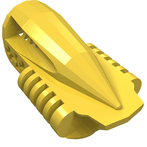 LEGO 32310 Technic Block 3 x 5 x 1 2/3 in Yellow - Authentic LEGO Part