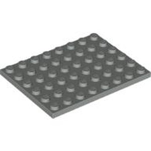 LEGO 3036 Plate 6 x 8 in Light Gray - Authentic LEGO Part