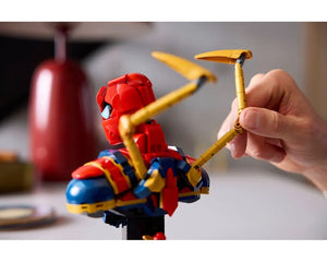 LEGO Super Heroes 76326 - Iron Spider-Man Bust - Authentic LEGO Set Image 6