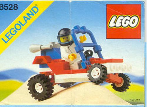 LEGO City 6528 - Sand Storm Racer With instructions - No box - Authentic LEGO Set Main Image