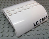 LEGO 54095pb07 Slope, Curved 8 x 8 x 2 Double with 'LC 7894' Pattern on Both Sides (Stickers) - Set 7894 - Main Product Image