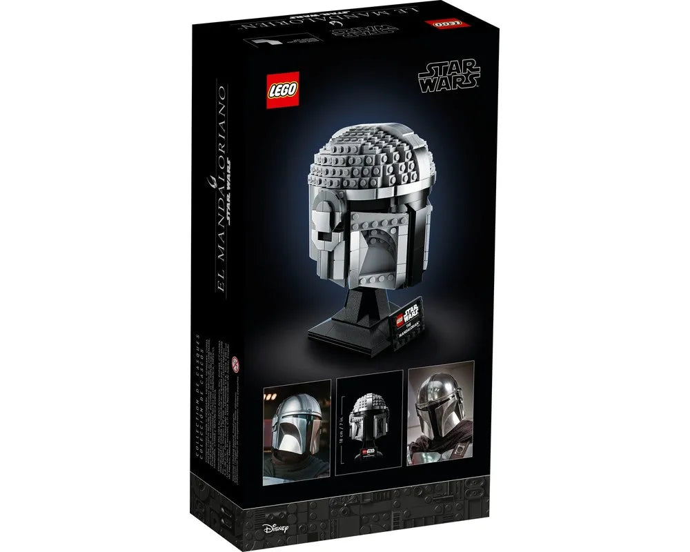 LEGO Star Wars 75328 - The Mandalorian Helmet - Authentic LEGO Set Image 4