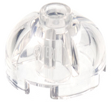 LEGO 553 Brick Round 2 x 2 Dome Top, Hollow Stud in Trans-Clear - Authentic LEGO Part