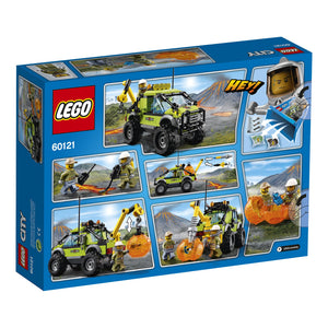 LEGO City 60121 - Volcano Exploration Truck - Authentic LEGO Set Image 2