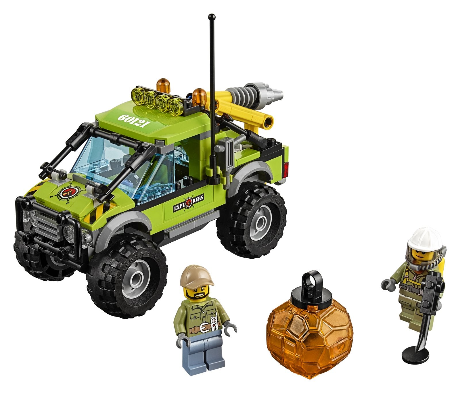 LEGO City 60121 - Volcano Exploration Truck - Authentic LEGO Set Image 3