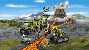 LEGO City 60121 - Volcano Exploration Truck - Authentic LEGO Set Image 5