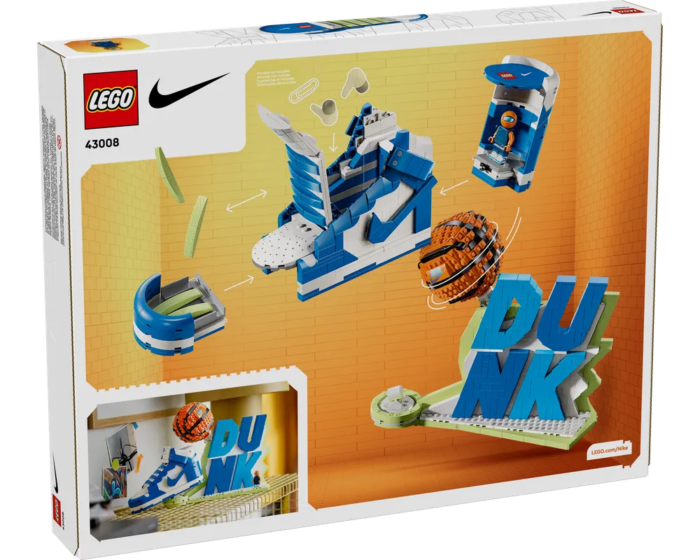 LEGO Nike 43008 - Nike Dunk - Authentic LEGO Set Image 14