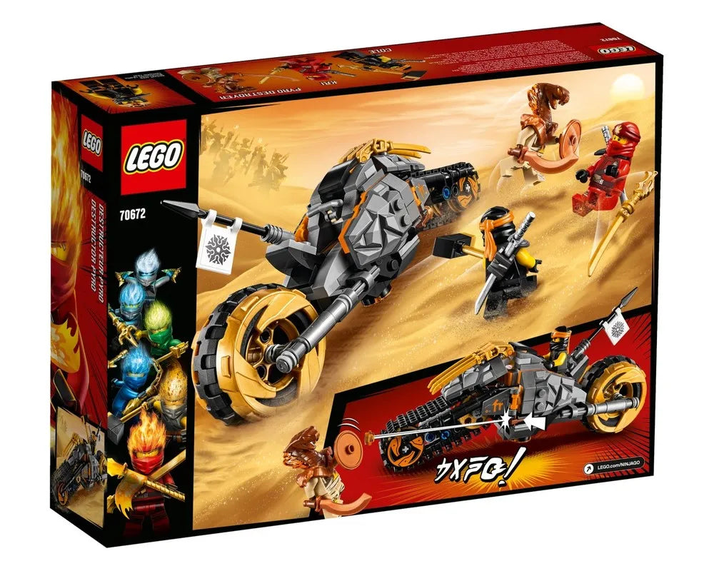 =LEGO NINJAGO 70672 - Cole&#39;s Dirt Bike - Authentic LEGO Set Image 6
