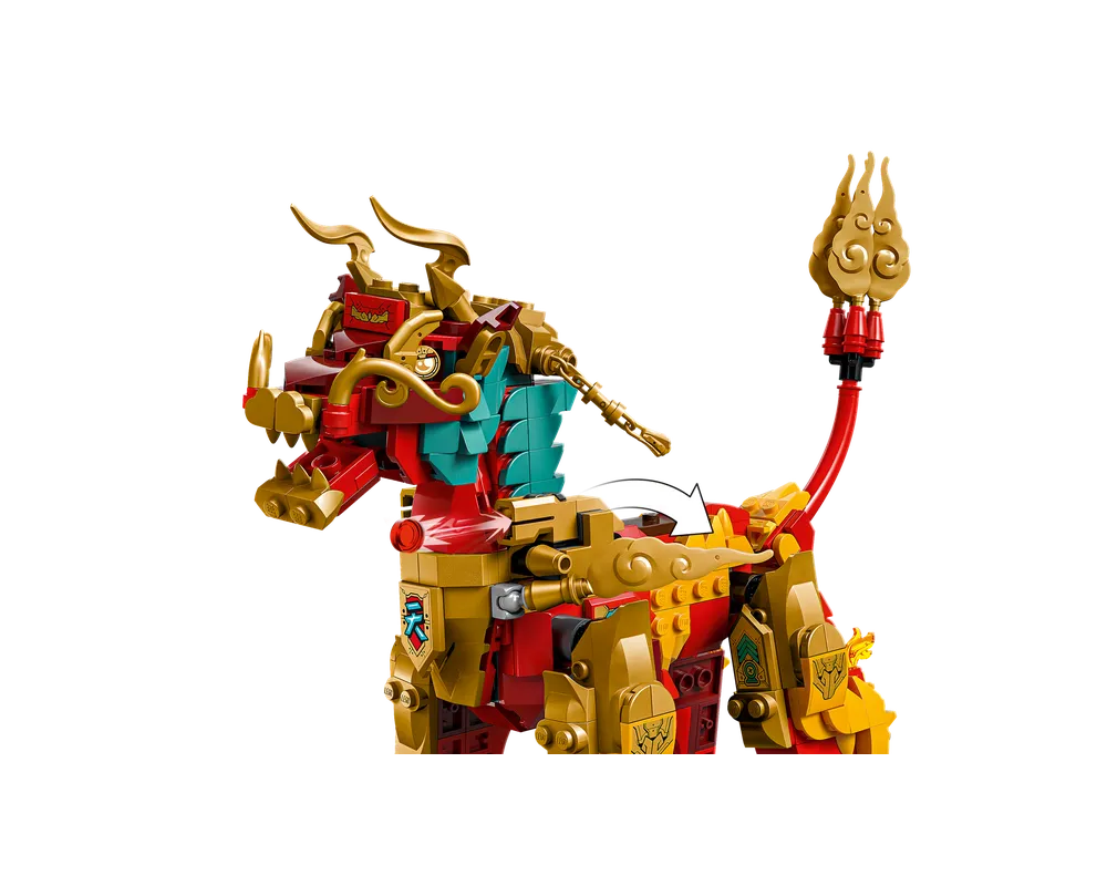 LEGO Monkie Kid 80066 - Mythical Creature Qilin - Authentic LEGO Set Image 6