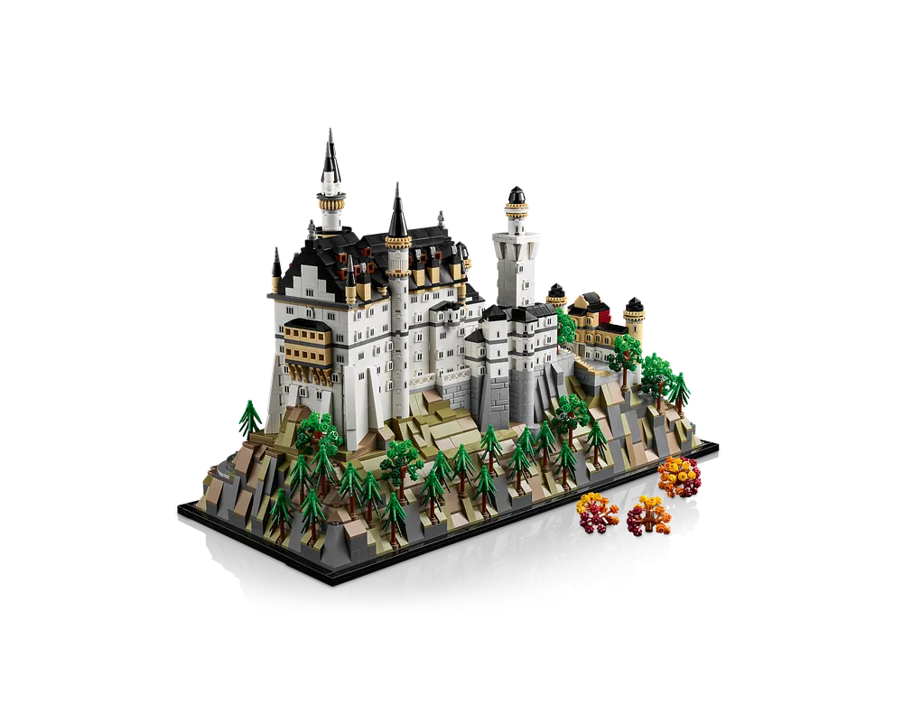 LEGO Architecture 21063 - Neuschwanstein Castle - Authentic LEGO Set Image 4