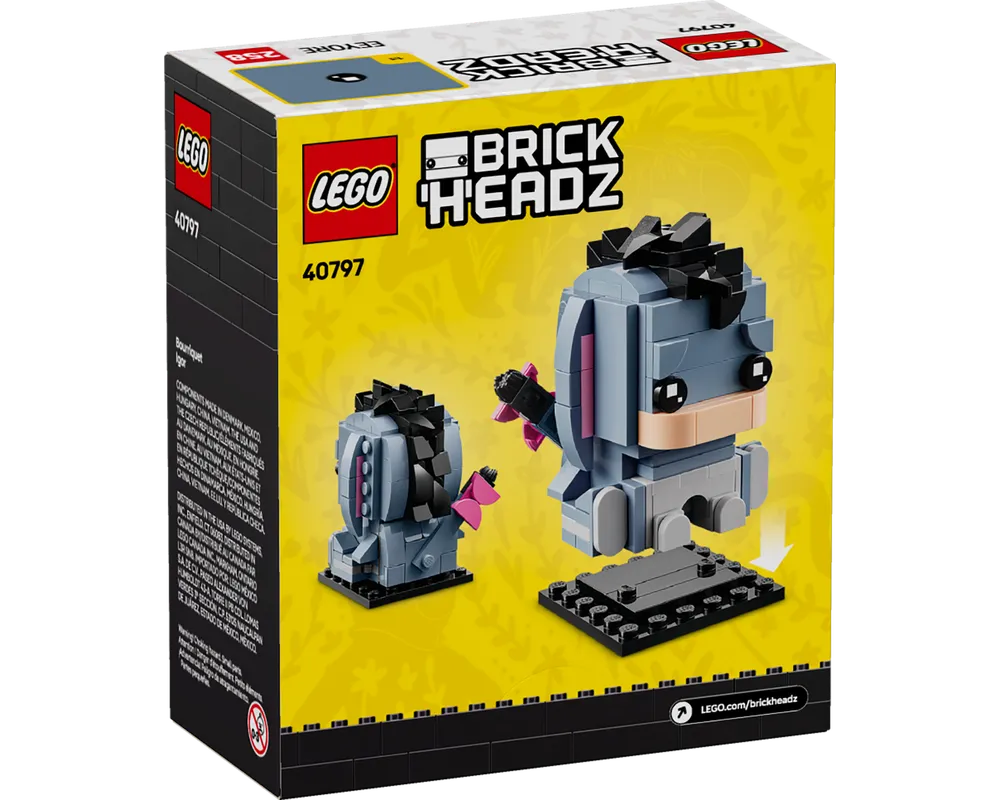LEGO BrickHeadz 40797 - Eeyore - Authentic LEGO Set Image 2