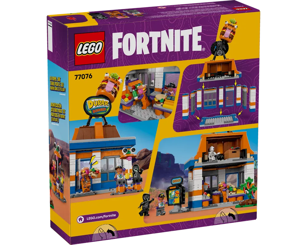 LEGO Fortnite 77076 - Durrr Burger Restaurant - Authentic LEGO Set Image 21
