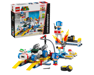 LEGO Super Mario 72035 - Toad's Garage - Authentic LEGO Set Main Image