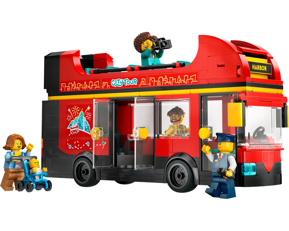 LEGO City 60407 - Double-Decker Sightseeing Bus - Authentic LEGO Set Image 2
