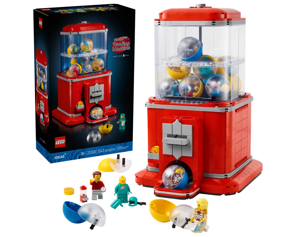 LEGO LEGO Ideas &#40;CUUSOO&#41; 21358 - Minifigure Vending Machine - Authentic LEGO Set Main Image