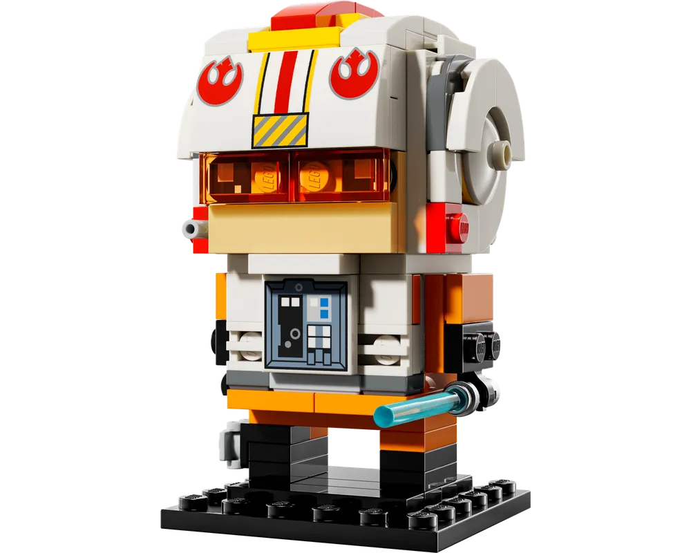 LEGO BrickHeadz 40795 - Luke Skywalker (Rebel Pilot) - Authentic LEGO Set Image 2