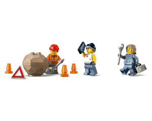 LEGO City 60467 - Heavy-Duty Recovery Tow Truck with Crane - Authentic LEGO Set Image 16