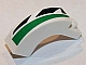 LEGO 6005pb008R Arch 1 x 3 x 2 Curved Top with Green and Black Pattern Model Right Side (Sticker) - Set 8864 - Main Product Image