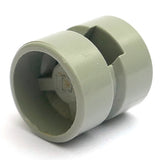 LEGO 6014a Wheel 11mm D. x 12mm, Hole Round for Wheels Holder Pin in Light Gray - Authentic LEGO Part