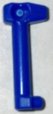 LEGO 61190d Minifigure, Helmet Antenna / Rangefinder with Rounded Shaft for Helmet SW Clone Trooper with Holes in Blue - Authentic LEGO Part