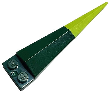 LEGO 61406pb02 Plate, Modified 1 x 2 with Angular Extension with Molded Flexible Rubber  Tip Pattern - Main Product Image