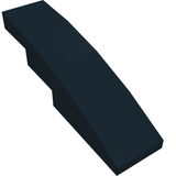 LEGO 61678 Slope, Curved 4 x 1 in Black - Authentic LEGO Part