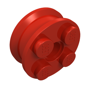 LEGO 6248 Wheel FreeStyle with Technic Pin Hole in Red - Authentic LEGO Part