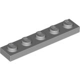 LEGO 78329 Plate 1 x 5 in Light Bluish Gray - Authentic LEGO Part
