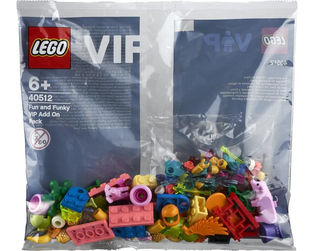 LEGO LEGO Brand 40512 - Fun and Funky VIP Add On Pack polybag - Authentic LEGO Set Main Image