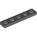 LEGO 78329 Plate 1 x 5 in Dark Bluish Gray - Authentic LEGO Part