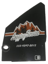 LEGO 64394pb015 Technic, Panel Fairing #13 Large Short Smooth, Side A with &#39;Logging Service&#39; and &#39;555-9397-2012&#39; Pattern (Sticker) - Set 9397 - Main Product Image
