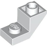 LEGO 2310 Slope, Inverted 45 2 x 1 with 2/3 Cutout in White - Authentic LEGO Part