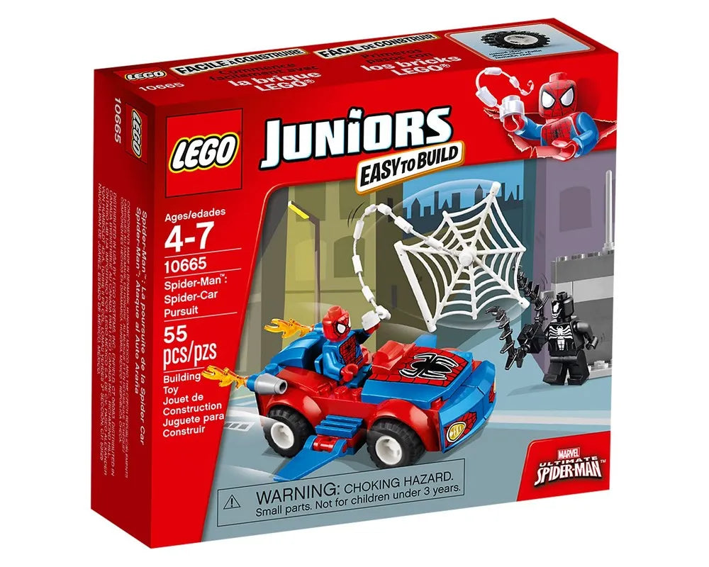 LEGO Super Heroes 10665 - Spider-Man: Spider-Car Pursuit - Authentic LEGO Set Main Image