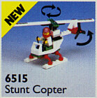LEGO City 6515 - Stunt Copter With instructions - No box - Authentic LEGO Set Main Image